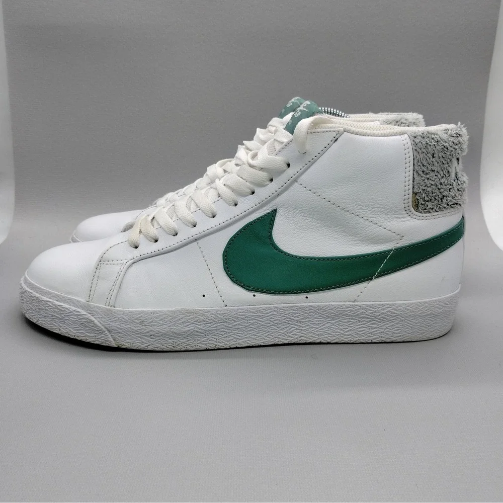 Nike SB Zoom Blazer PRM 'White Bicoastal' Skateboard Sneakers Mens Size 12 Shoes